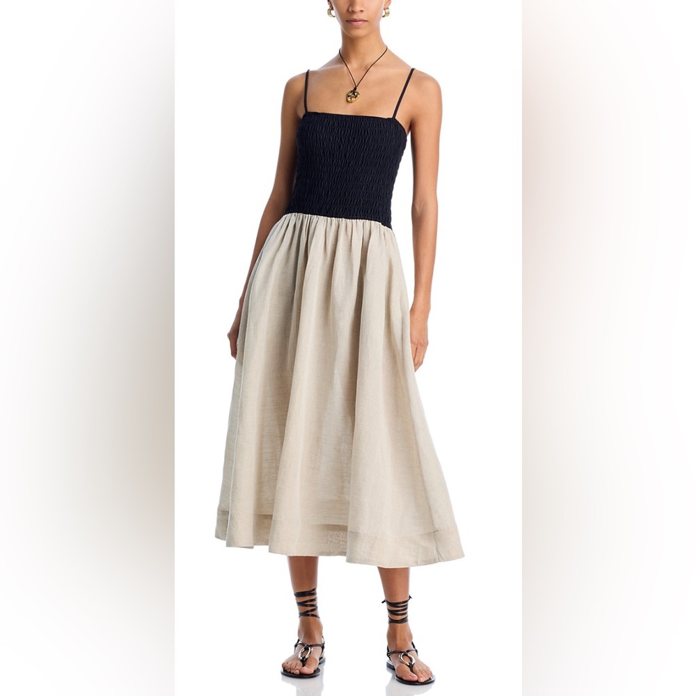 Ciao Lucia Mael Dress in Oatmeal